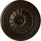 Ekena Millwork Alexa Ceiling Medallion (Fits Canopies up to 2 7/8"), Hand-Painted Bronze, 20 1/2"OD x 1 7/8"P CM20ALBZS - alternate 1